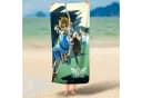 BERONAGE Strandtuch The Legend of Zelda Badetuch Link Arrow Bunt Frottee Velours Bild 1