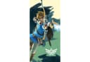BERONAGE Strandtuch The Legend of Zelda Badetuch Link Arrow Bunt Frottee Velours Bild 2