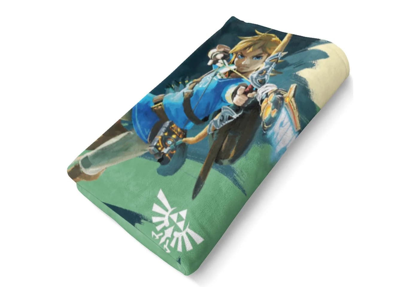 BERONAGE Strandtuch The Legend of Zelda Badetuch Link Arrow Bunt Frottee Velours - Bild 5
