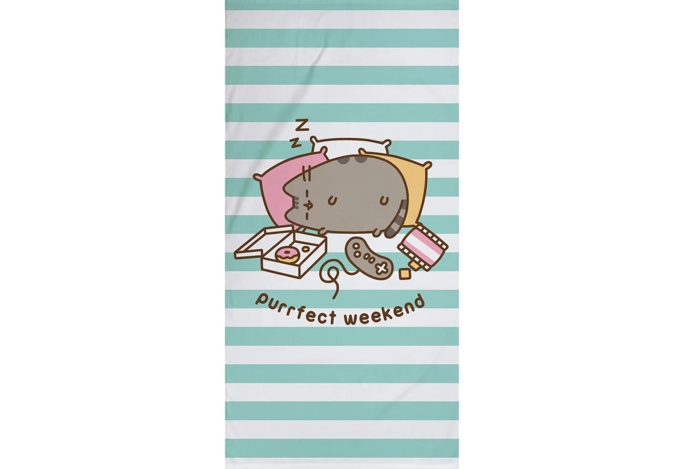 BERONAGE Pusheen Badetuch Purrfect Weekend 75x150 cm - Bild 2