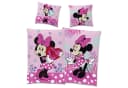 BERONAGE Kinderbettwäsche Minnie Mouse Herz 100% Baumwolle 2-tlg. Bild 2