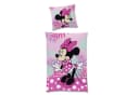 BERONAGE Kinderbettwäsche Minnie Mouse Herz 100% Baumwolle 2-tlg. Bild 3