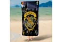 BERONAGE Harry Potter Hogwarts Strandtuch 100% Baumwolle Velours-Qualität Bild 1