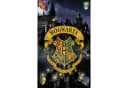 BERONAGE Harry Potter Hogwarts Strandtuch 100% Baumwolle Velours-Qualität Bild 2