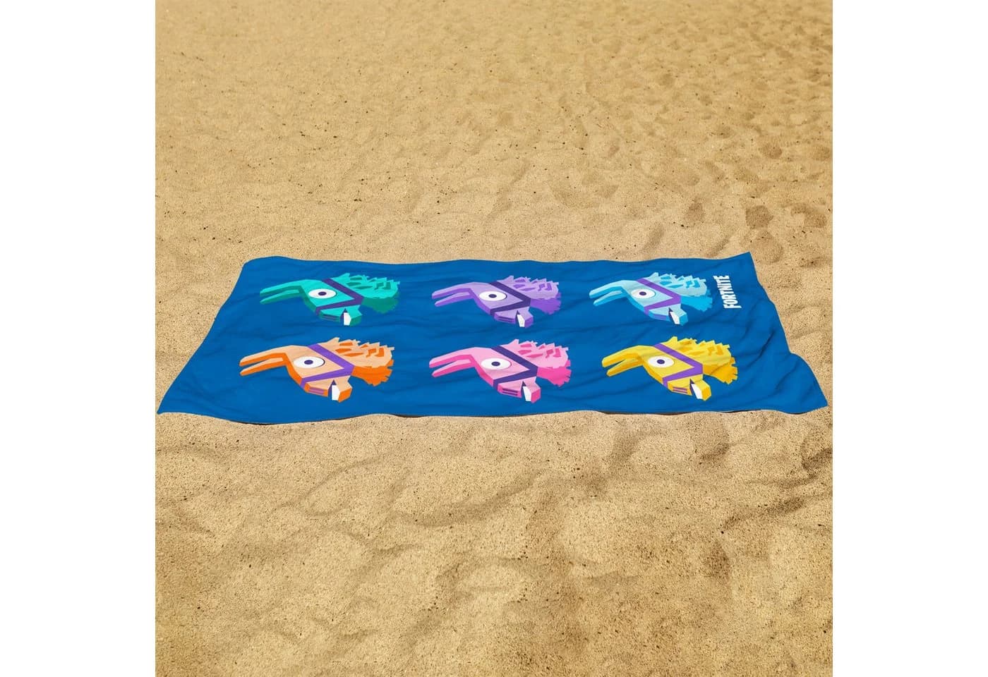 BERONAGE Fortnite Strandtuch Lama 75x150 cm Baumwolle - Bild 4