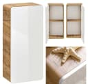 Lomadox Hängeschrank LUTON-56 Weiß Hochglanz Softclose Bild 2