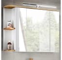 Lomadox Spiegelschrank CAMPOS-56 mit LED und Soft-Close Bild 1