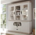 Lomadox Buffet FERNA-61 Pinie Weiß LED Landhaus Bild 2