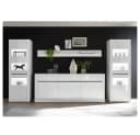 Lomadox Wandboard COGO-61 Weiß Hochglanz Modernes Regal Bild 2