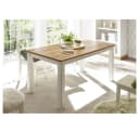Lomadox Esstisch LINARES-61 Pinie Weiß Wotan Eiche Nb. 158x76x88 cm Bild 2