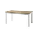 Lomadox Esstisch LINARES-61 Pinie Weiß Wotan Eiche Nb. 158x76x88 cm Bild 3