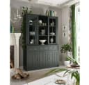 Lomadox Buffet ATHEN-61 Buffetschrank Landhausstil 130cm Grün Bild 2