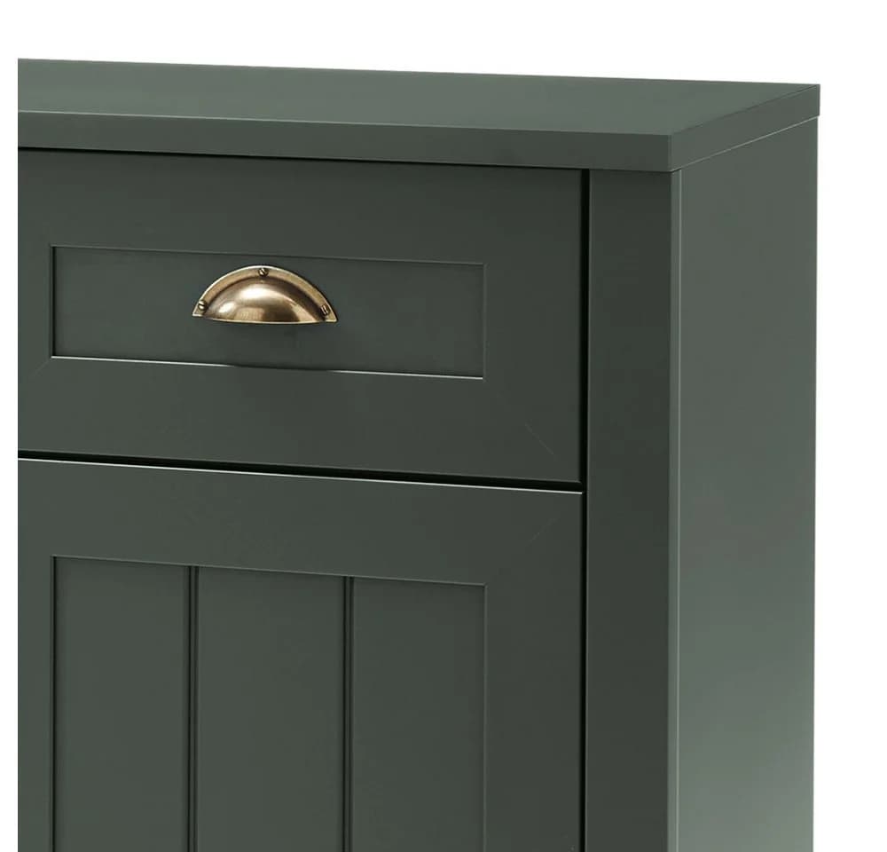 Lomadox Buffet ATHEN-61 Buffetschrank Landhausstil 130cm Grün - Bild 5