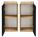Lomadox Unterschrank NEW-LUTON Anthrazit MDF seidenmatt Bild 1