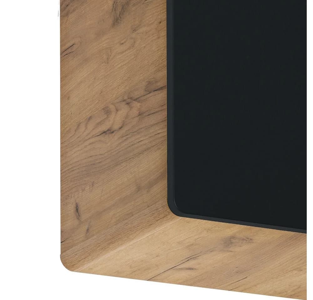 Lomadox Waschbeckenschrank NEW-LUTON Anthrazit Wotan Eiche - Bild 5