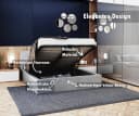thematys Polsterbett mit Bettkasten & Lattenrost - Beige Velours Bild 1