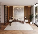 thematys Polsterbett mit Bettkasten & Lattenrost - Beige Velours Bild 2