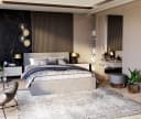 thematys Polsterbett CARO TRINITY Grau mit Bettkasten und Gasdruckfedern Bild 3