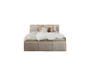 thematys Stauraumbett mit Bettkasten hydraulisch Polsterbett Eiche Braun Bild 4