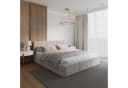 thematys Polsterbett mit Bettkasten & Lattenrost beige Samt Bild 1