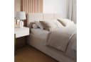 thematys Polsterbett mit Bettkasten & Lattenrost beige Samt Bild 3