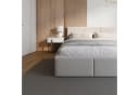 thematys Polsterbett mit Bettkasten & Lattenrost beige Samt Bild 4