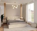 thematys Polsterbett Stauraumbett Velours Creme Bild 4