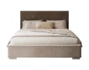 thematys Polsterbett Samt Velours mit Bettkasten grau Bild 5
