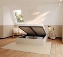 thematys Polsterbett TULSA OTTAWA Beige mit Bettkasten Bild 2