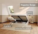 thematys Polsterbett TULSA OTTAWA Beige mit Bettkasten Bild 3