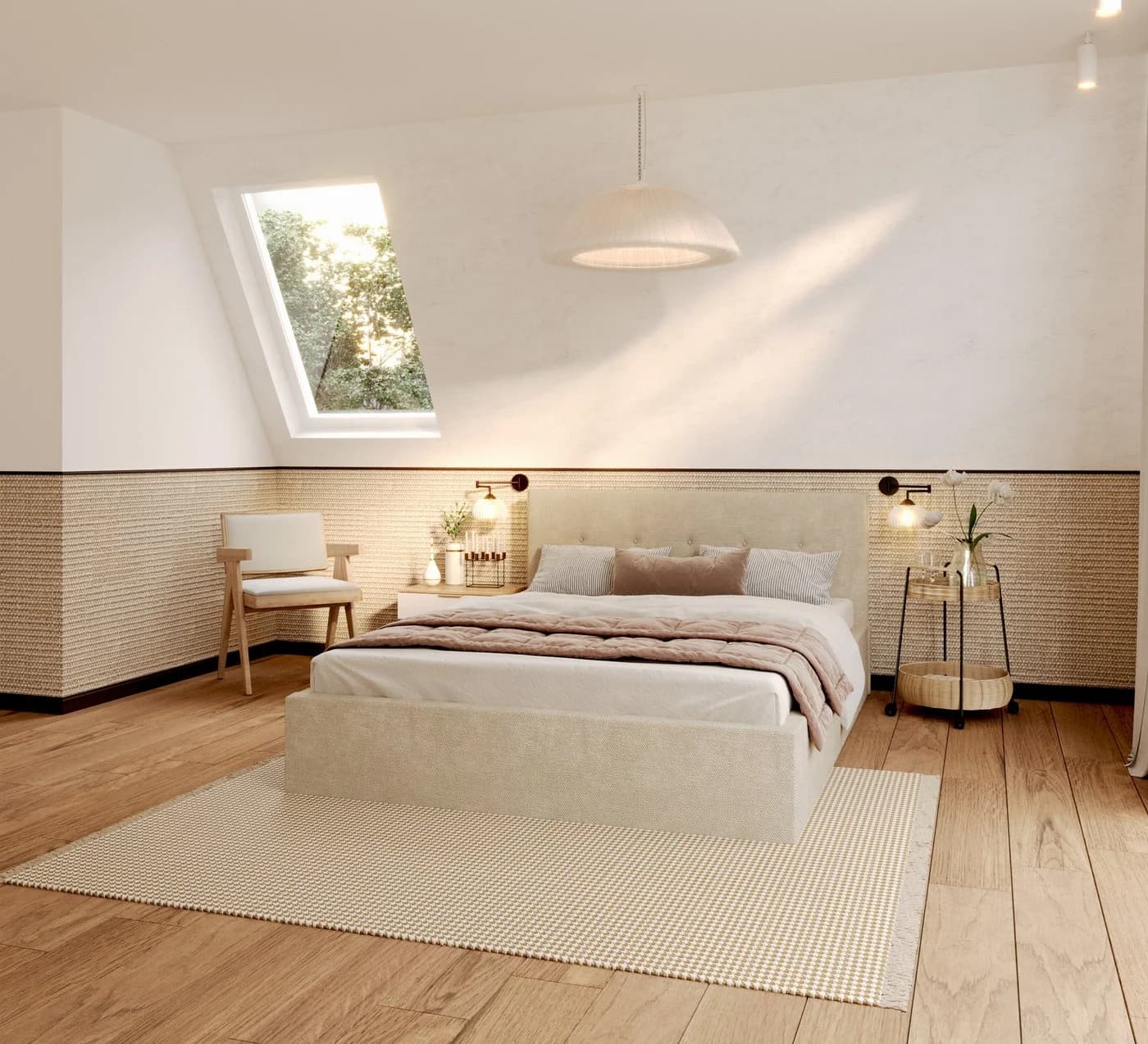 thematys Polsterbett TULSA OTTAWA Beige mit Bettkasten - Bild 4