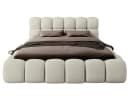 thematys Polsterbett BOSTON mit Bettkasten Bouclé Weiß/Beige Bild 1