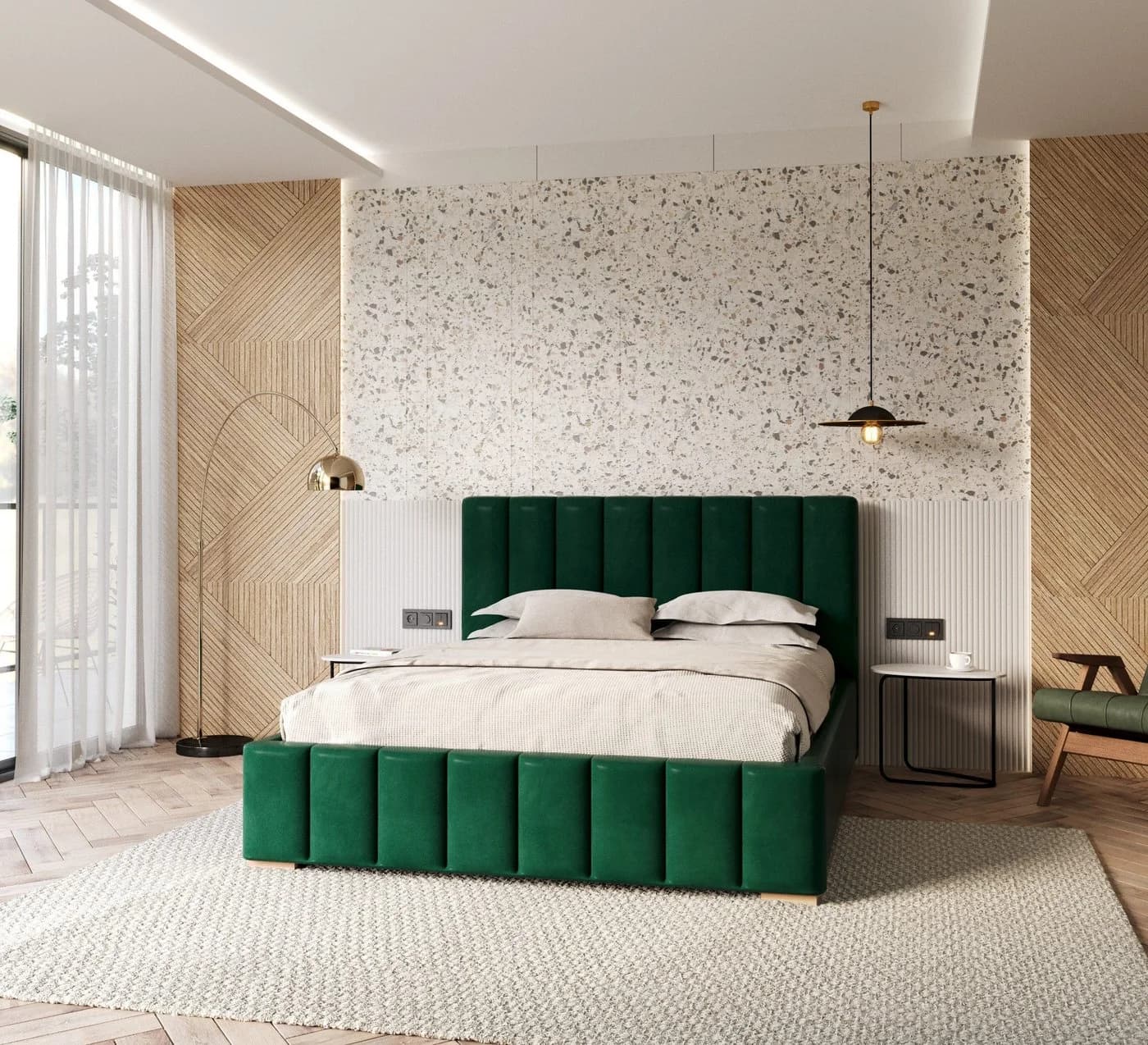 thematys Polsterbett AUSTIN mit Bettkasten & hydraulischer Klappfunktion - Bild 4