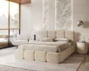 thematys Polsterbett mit Bettkasten & Lattenrost 140-180x200cm Bild 1