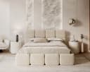 thematys Polsterbett mit Bettkasten & Lattenrost 140-180x200cm Bild 2
