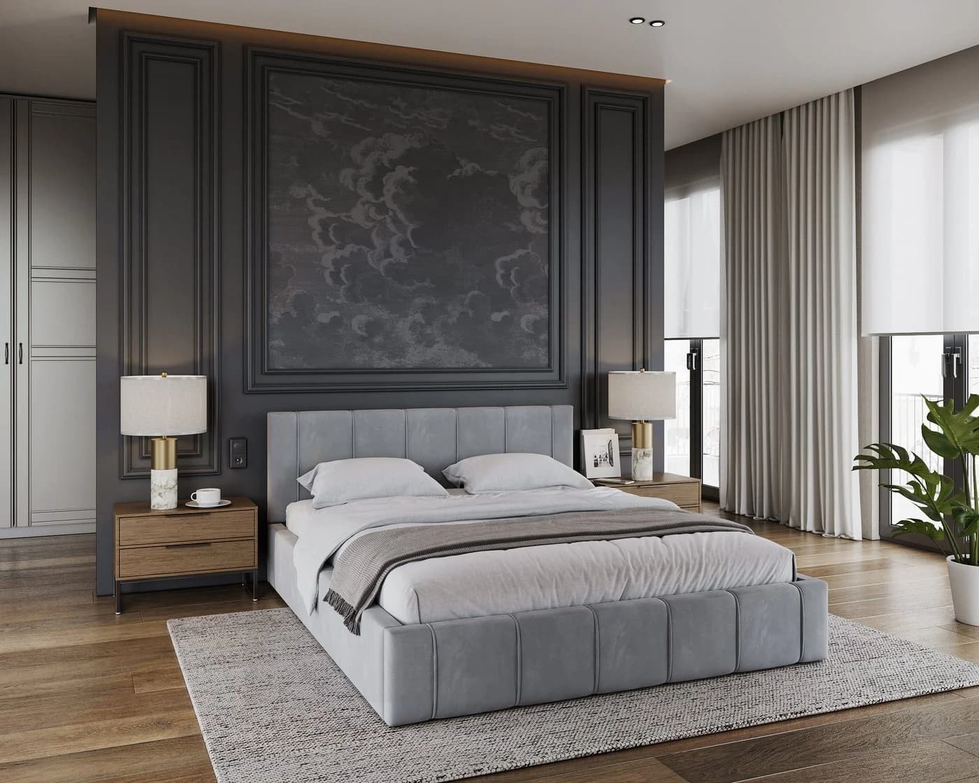 thematys Polsterbett Bett aus Velours Stauraumbett - TOPSELLER - MADE IN EU - Bild 3