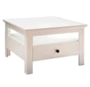 trendteam Couchtisch Weiß Modern mit Schubkasten Bild 1