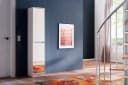 trendteam Garderobenschrank Mirror weiß Spiegel Schuhschrank 2-trg Bild 3
