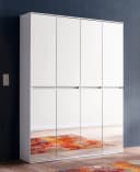 trendteam Garderobenschrank Mirror Schuhschrank 8-türig Spiegelfront Bild 2