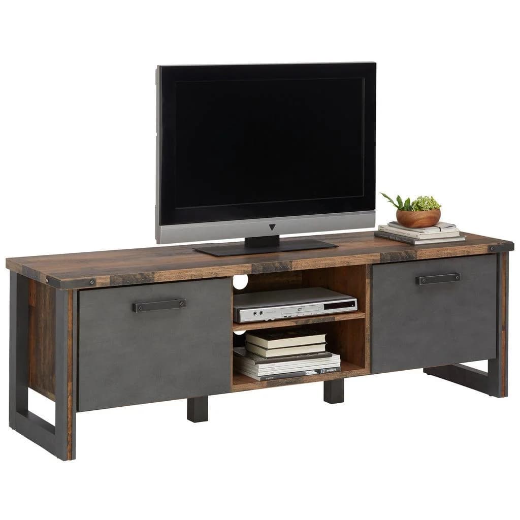 Hom'in TV-Element Grau Industrial Style