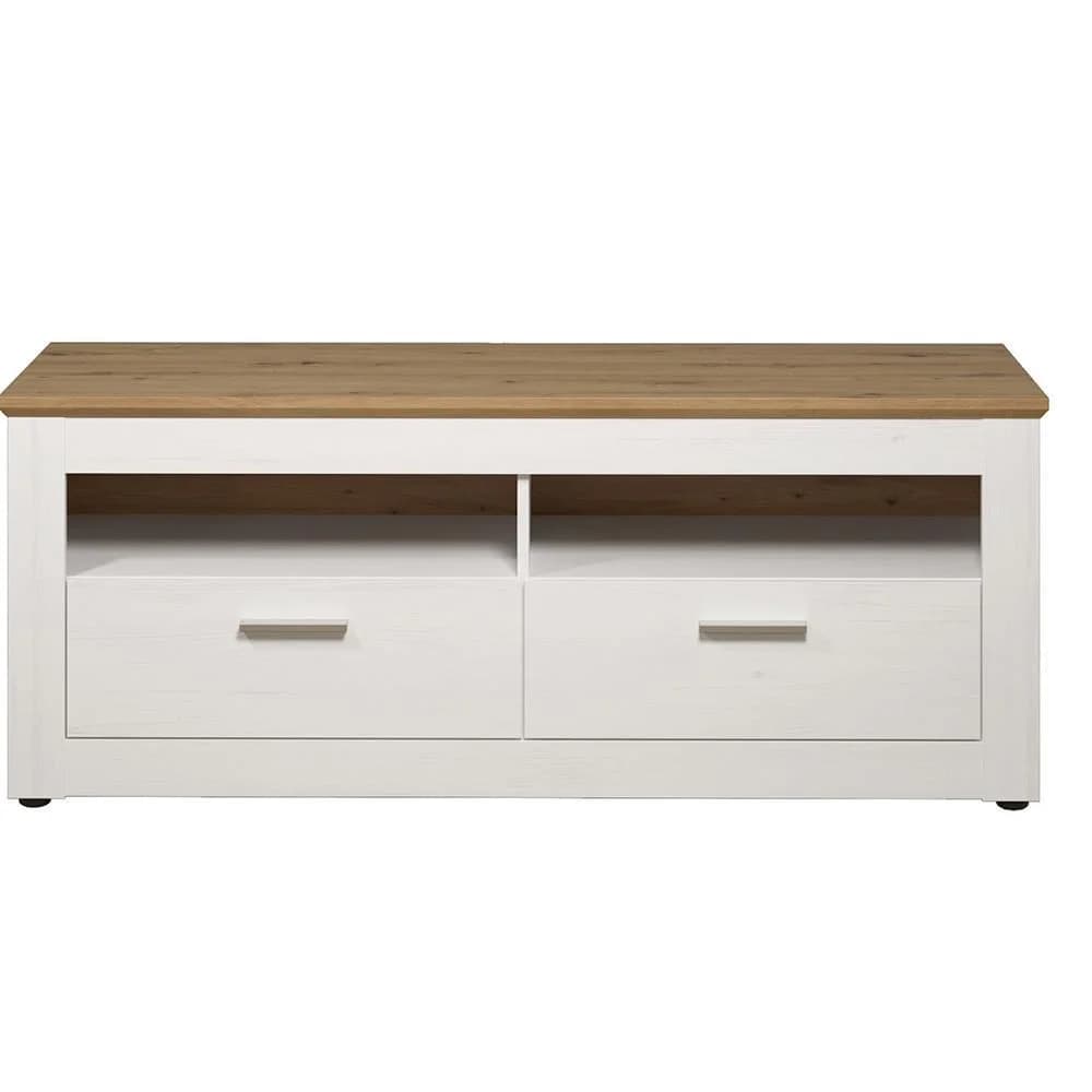 trendteam Lowboard Shade TV Schrank Weiß