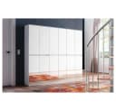 trendteam Garderobenschrank Mirror Weiß mit Spiegelfront Bild 2