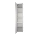 trendteam Hochschrank Devon Badschrank Weiß Hochglanz Modern Bild 5