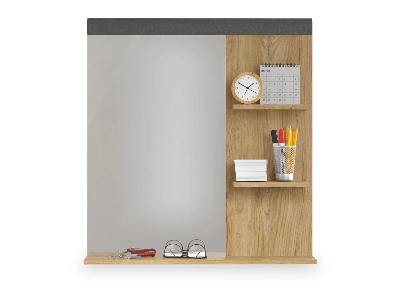 Wandspiegel vito CHEYENNE Eiche Navarra 79x85 cm