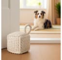 BOLTZE GRUPPE Türstopper Square Würfel Beige 2er Set Bild 3