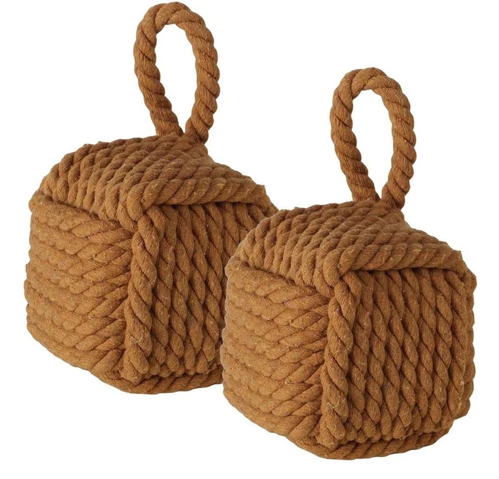 BOLTZE GRUPPE Türstopper Würfel Beige 2er Set - Bild 2