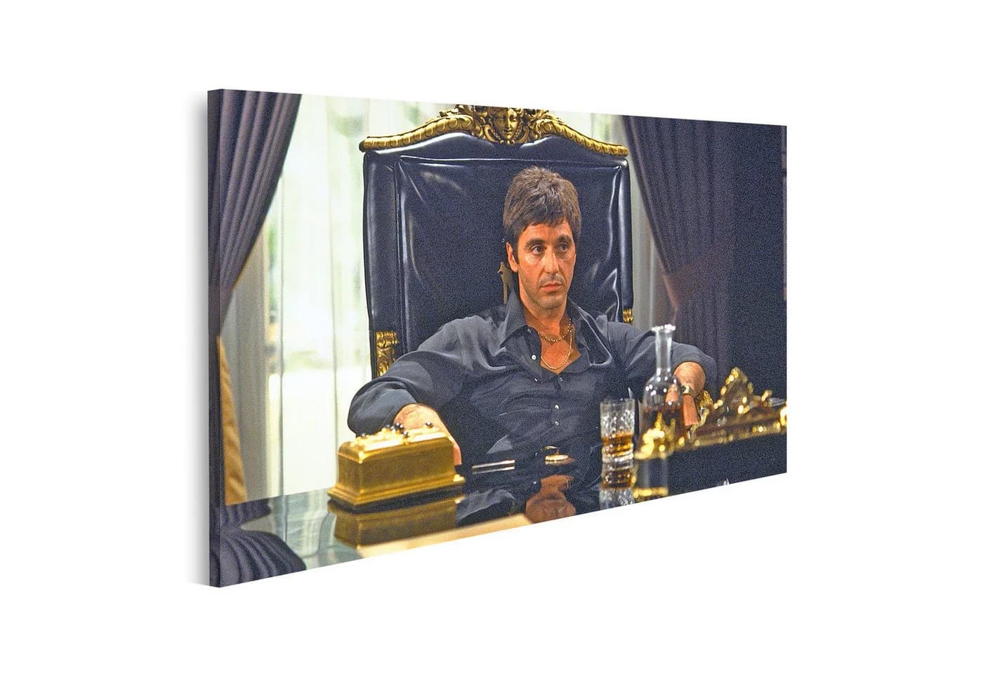 islandburner Leinwandbild Scarface Tony Montana Film Motiv - Bild 2