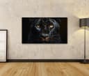islandburner Leinwandbild Schwarzer Panther 100x57 cm Bild 1