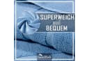 NatureMark Badematte 2er-Set Hell blau Baumwolle Premium Bild 3