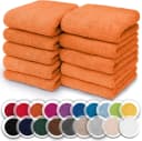 NatureMark Seiftuch 10er-Set 30x30cm 100% Baumwolle Terrakotta Bild 2